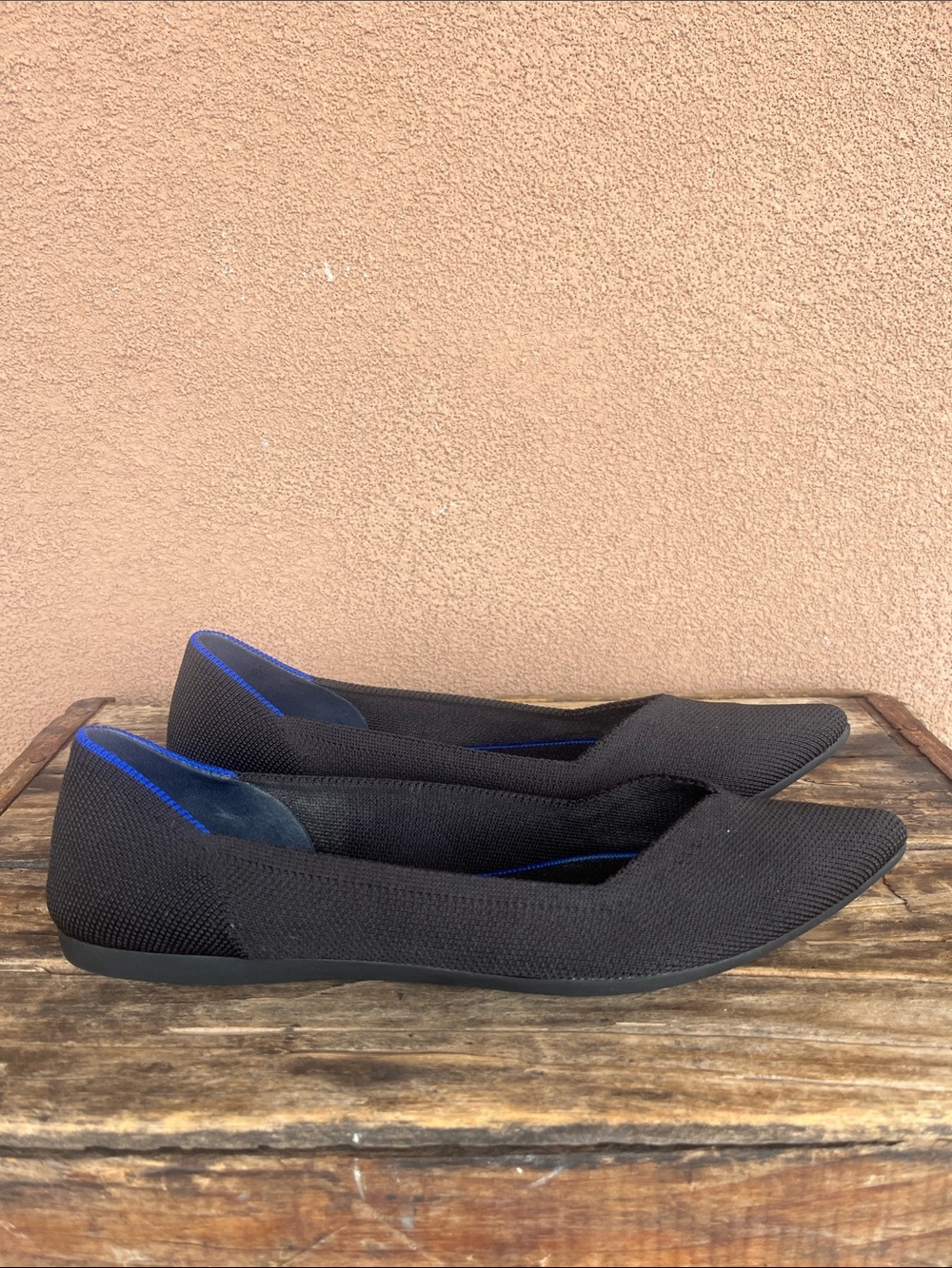 Rothy’s point ballet flats